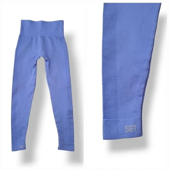 Set Active SculptFlex Athletic Leggings in Periwinkle Size Small - Picture 10 of 10